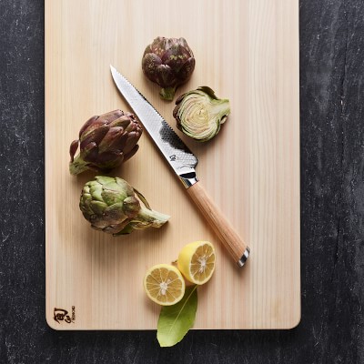 Shun Hikari Serrated Utility Knife Williams Sonoma