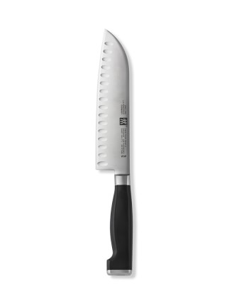 Zwilling J A Henckels Four Star II Hollow Ground Santoku Knife