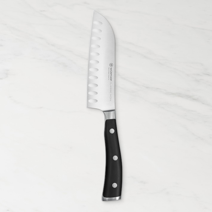 Wüsthof Classic Ikon Hollow Edge Santoku Knife Williams Sonoma