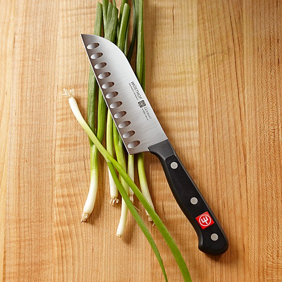 Wüsthof Gourmet Hollow Edge Santoku Knife Williams Sonoma