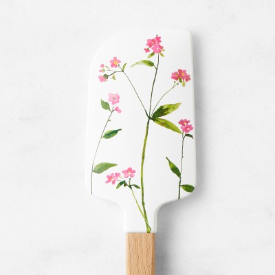 Williams Sonoma Pressed Flower Fsc Wood Spatulas Williams Sonoma