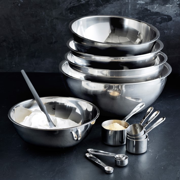 Stainless Steel Restaurant Mixing Bowls Williams Sonoma