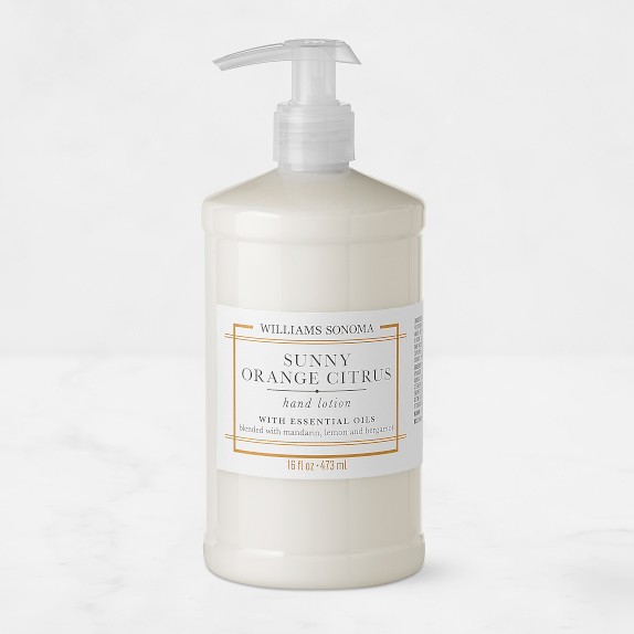 Williams Sonoma Sunny Orange Citrus Hand Lotion Williams Sonoma