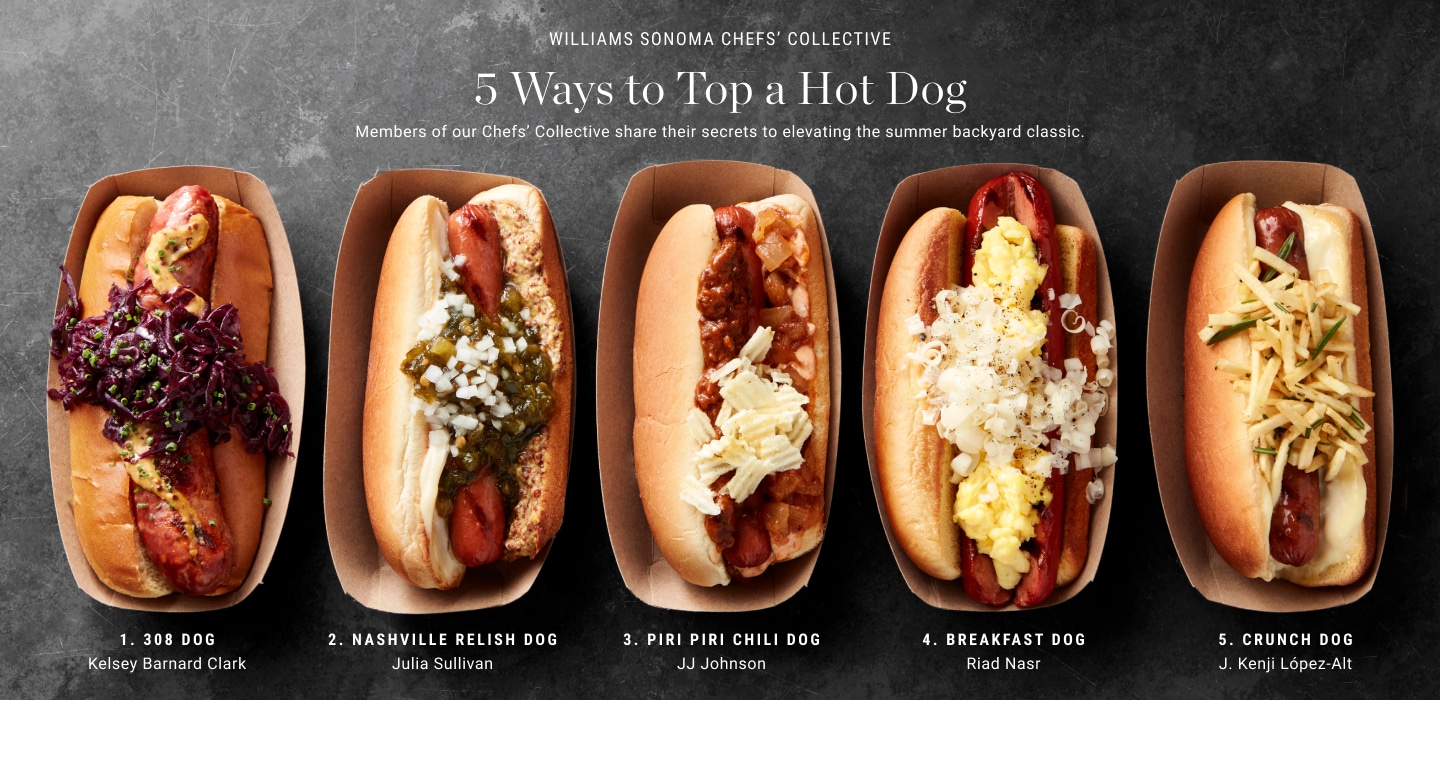 5 Ways to Top a Hot Dog