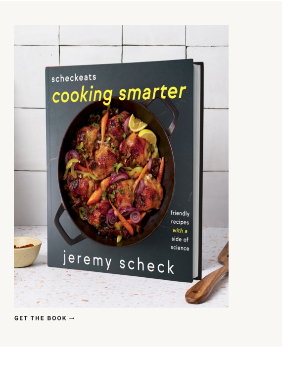 Jeremy Scheck: Cooking Smarter Cookbook