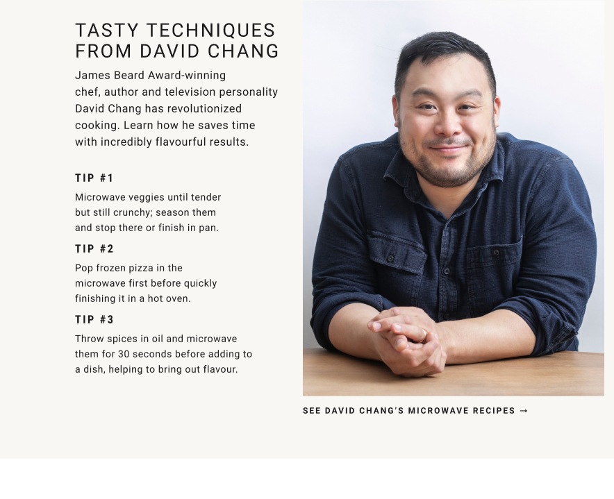 See David Chang's Microwave Recipes