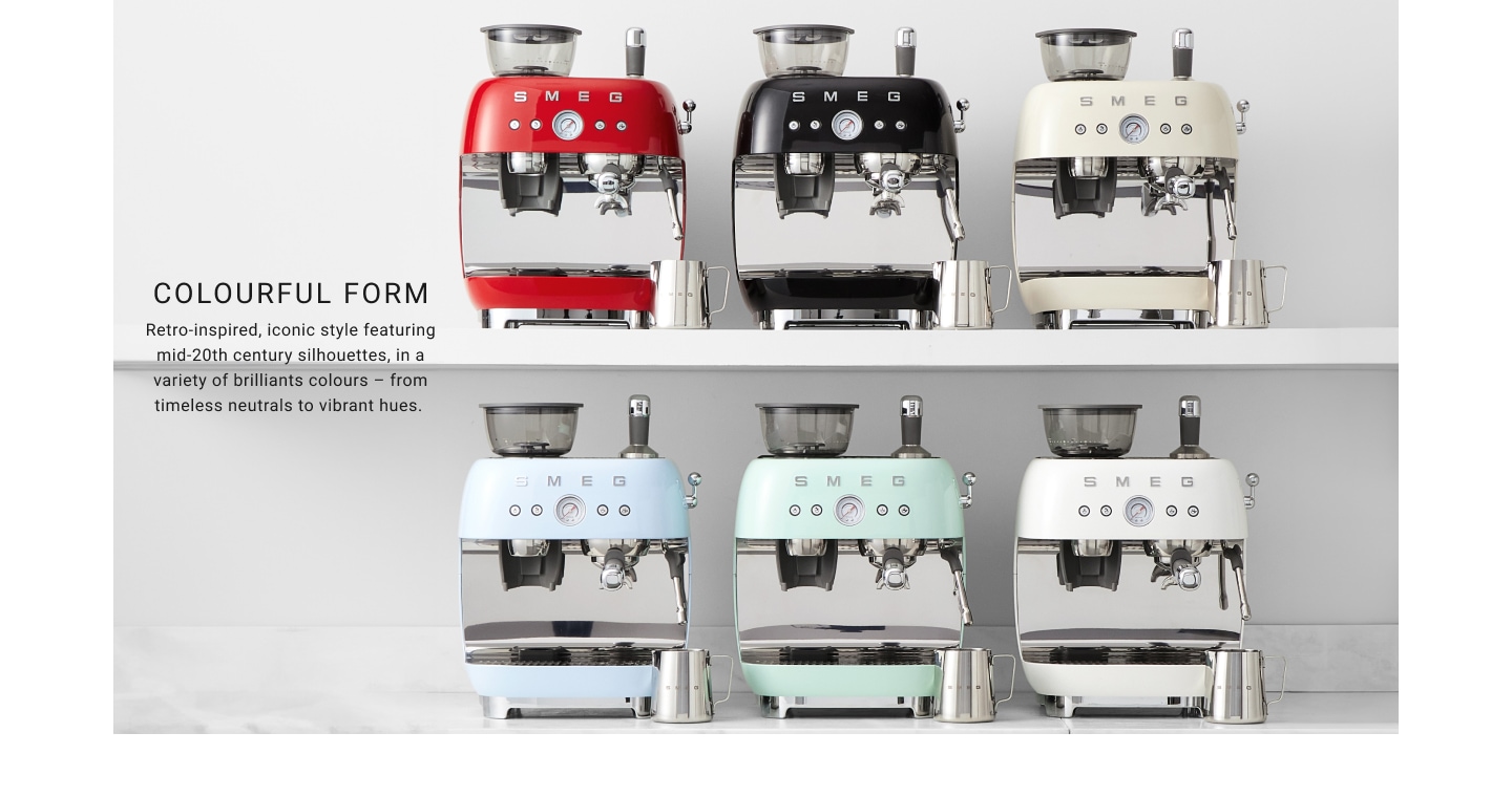 Shop SMEG Semi-Automatic Espresso Machine
