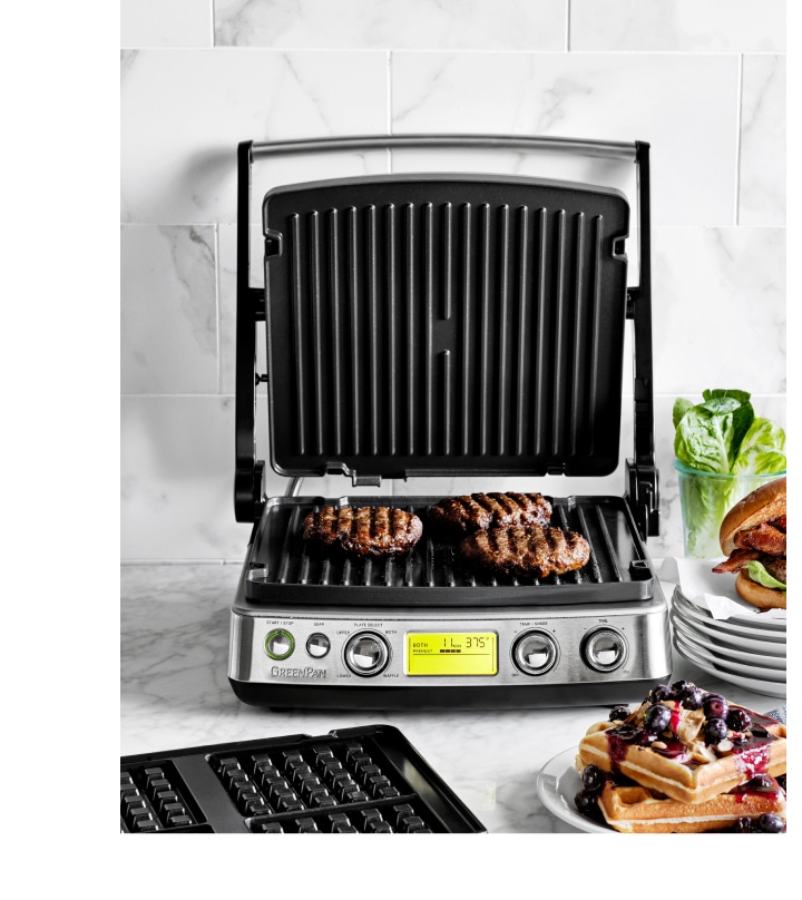 GreenPan™ Premiere Multi Grill, Griddle, & Waffle Maker >