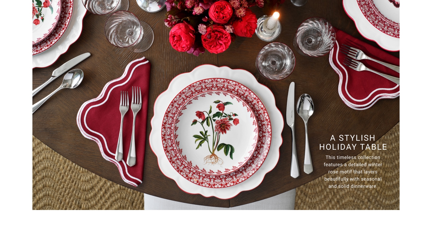 A Stylish Holiday Table