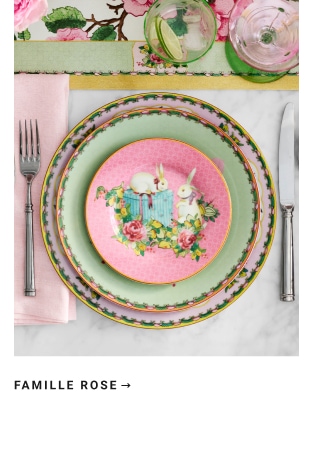 Shop Famille Rose Dinnerware