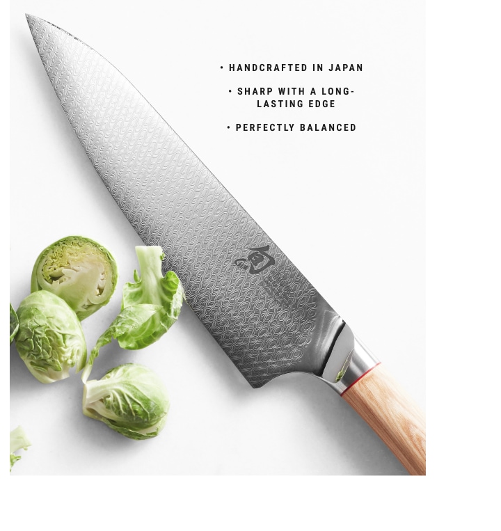 - Handcrafted in Japan - Sharp With a Long-Lasting Edge - Perfectly Balanced