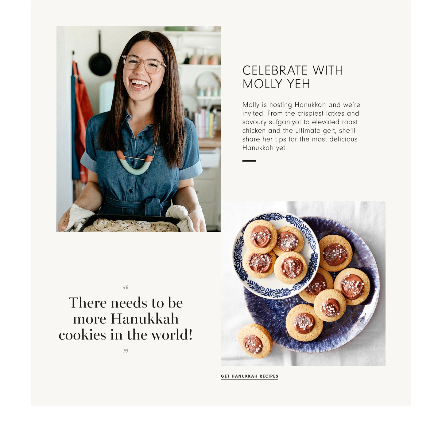 Get Molly's Hanukkah Recipes