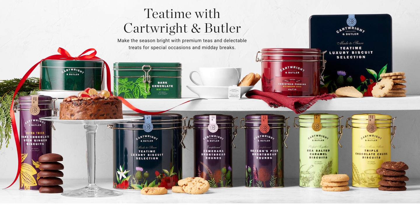 Teatime with Cartwright & Butler Teatime with Cartwright & Butler