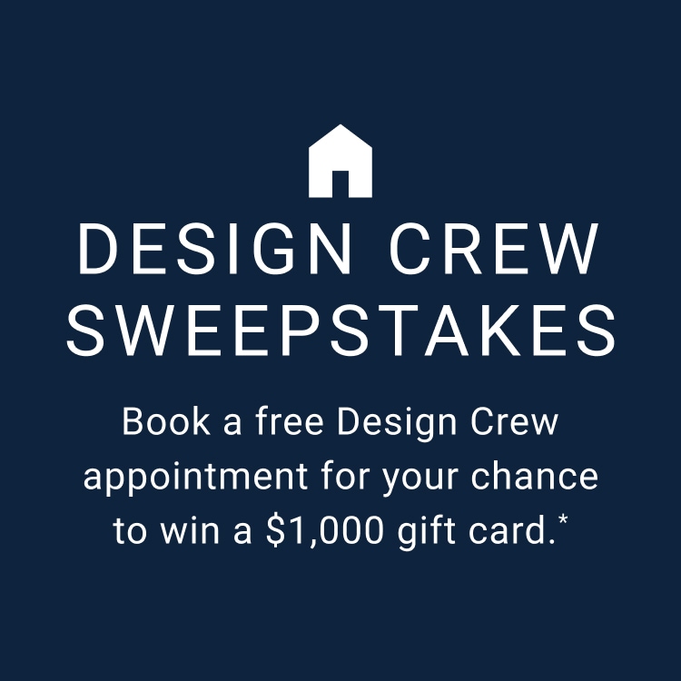 Design Crew Sweepstakes