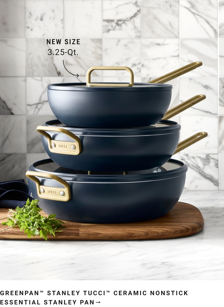 Shop GreenPan™ Stanley Tucci™ Ceramic Nonstick Essential Stanley Pan