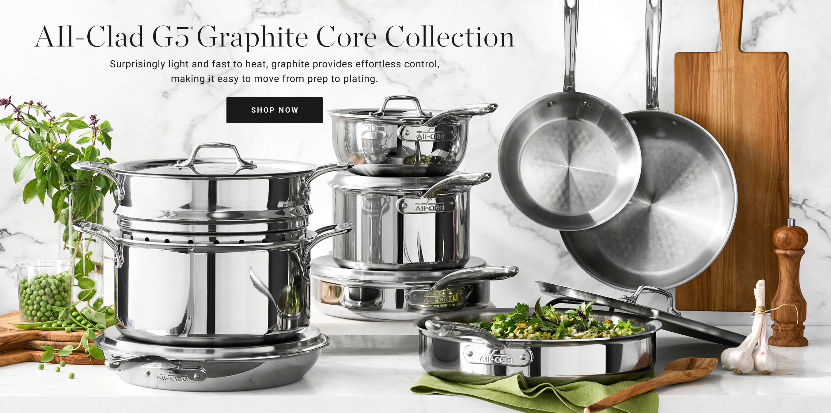 Shop All-Clad G5 Graphite Core Collection