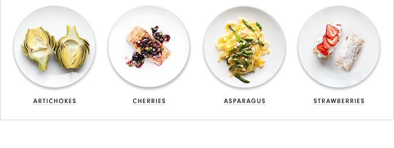 Spring Inspiration with Seasonal Ingredients Spring Inspiration with Seasonal Ingredients