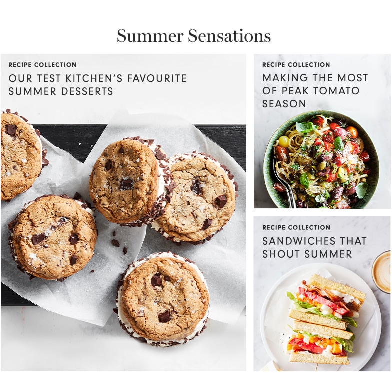 Summer-Inspired Recipes