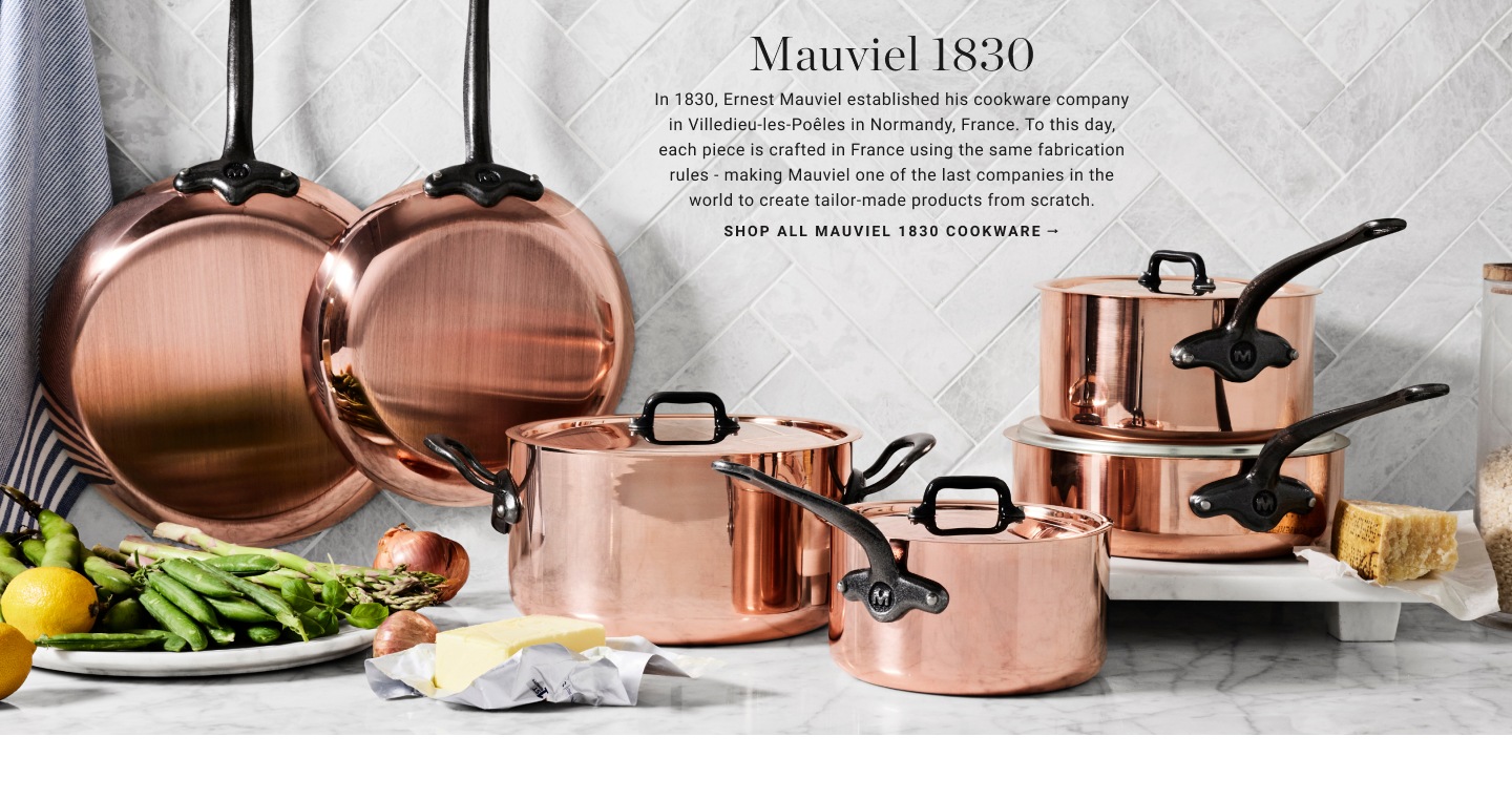Shop All Mauviel 1830 Cookware