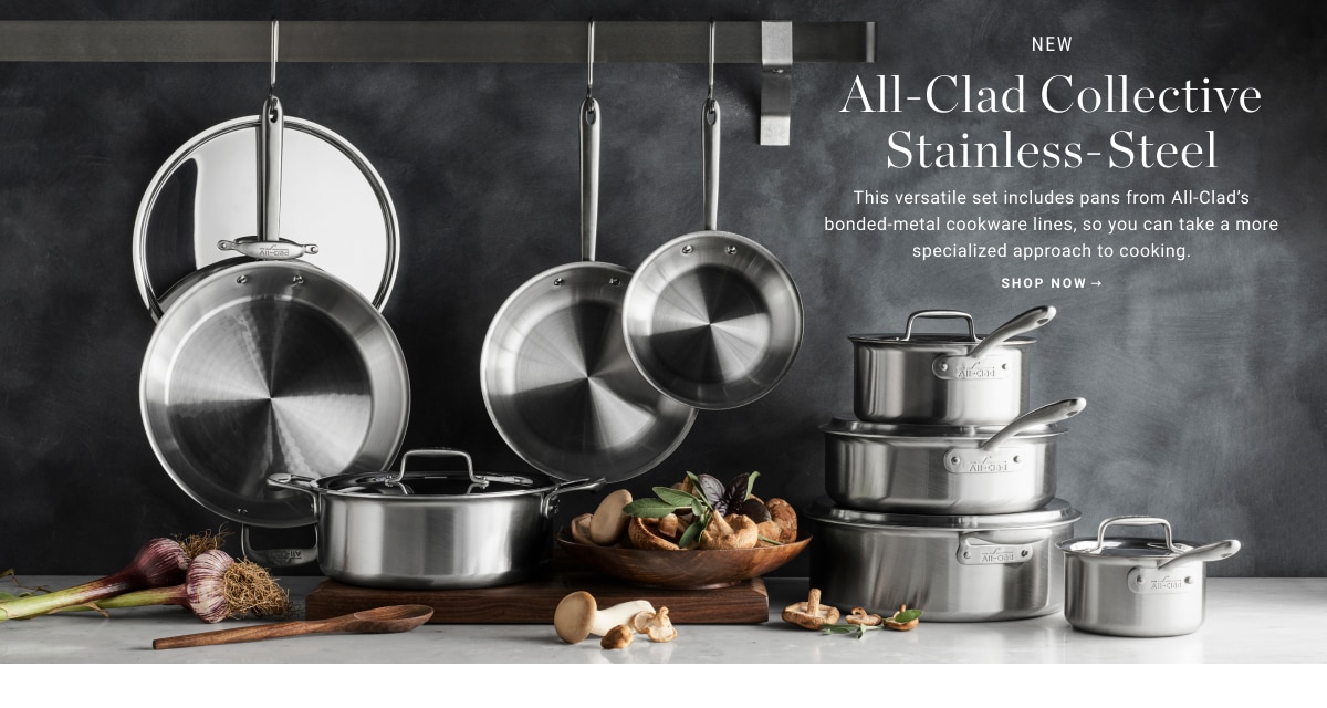 New! All-Clad Collective Stainless-Steel