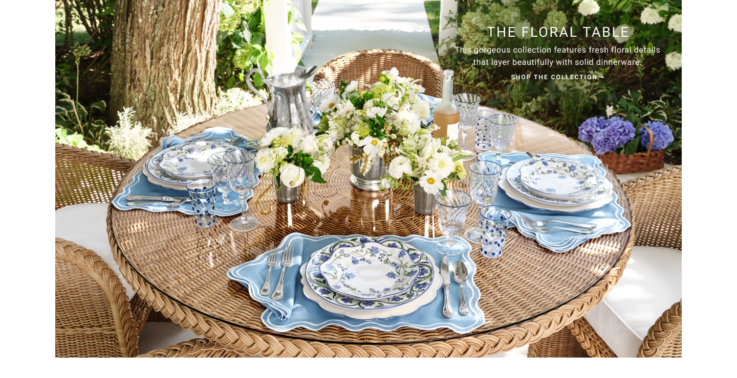 The Floral Table - Shop the Collection