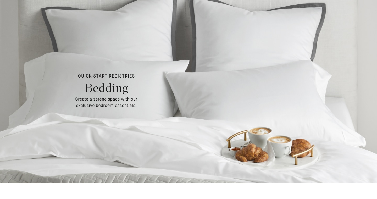 Quick-Start Registries - Bedding