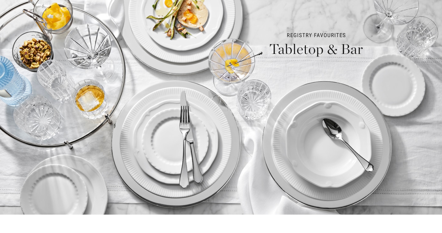 Tabletop & Bar Registry Favourites