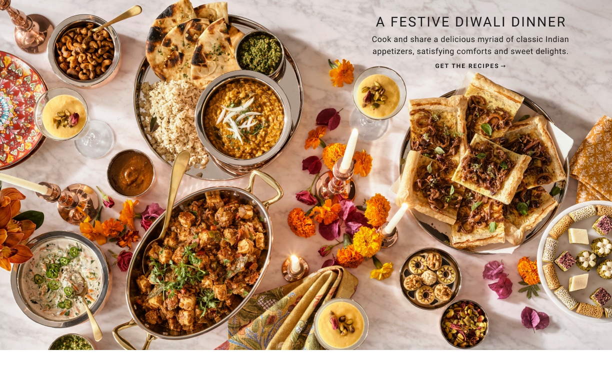 A Festive Diwali Dinner - Get the Recipes