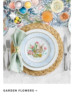 Shop Garden Flowers Dinnerware