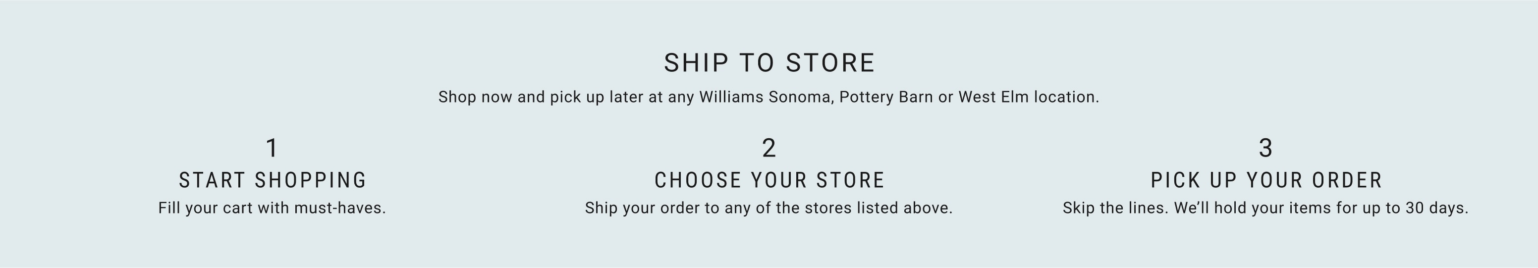 Shop to Store