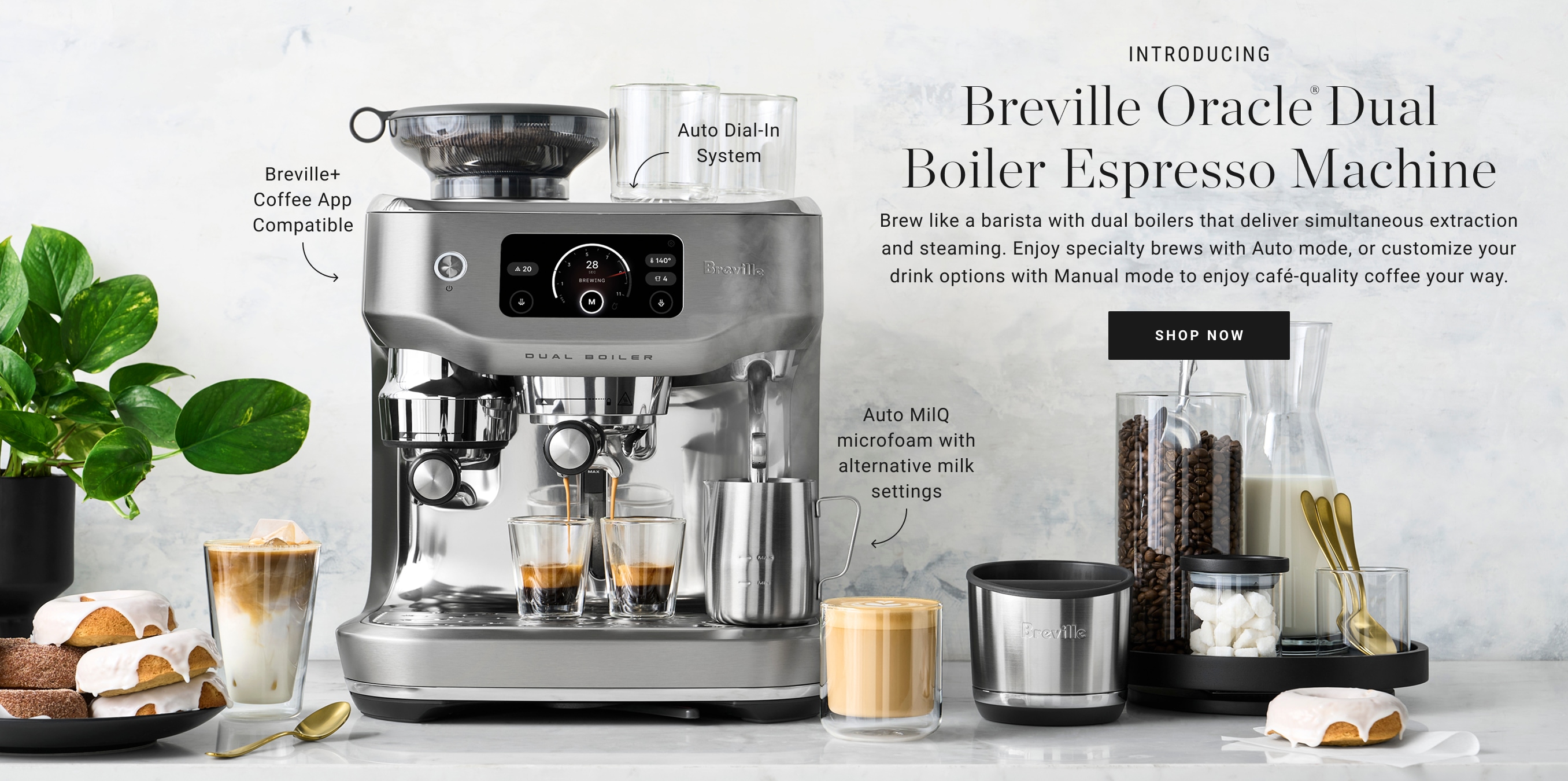 Breville Oracle Dual Boiler Espresso Machine