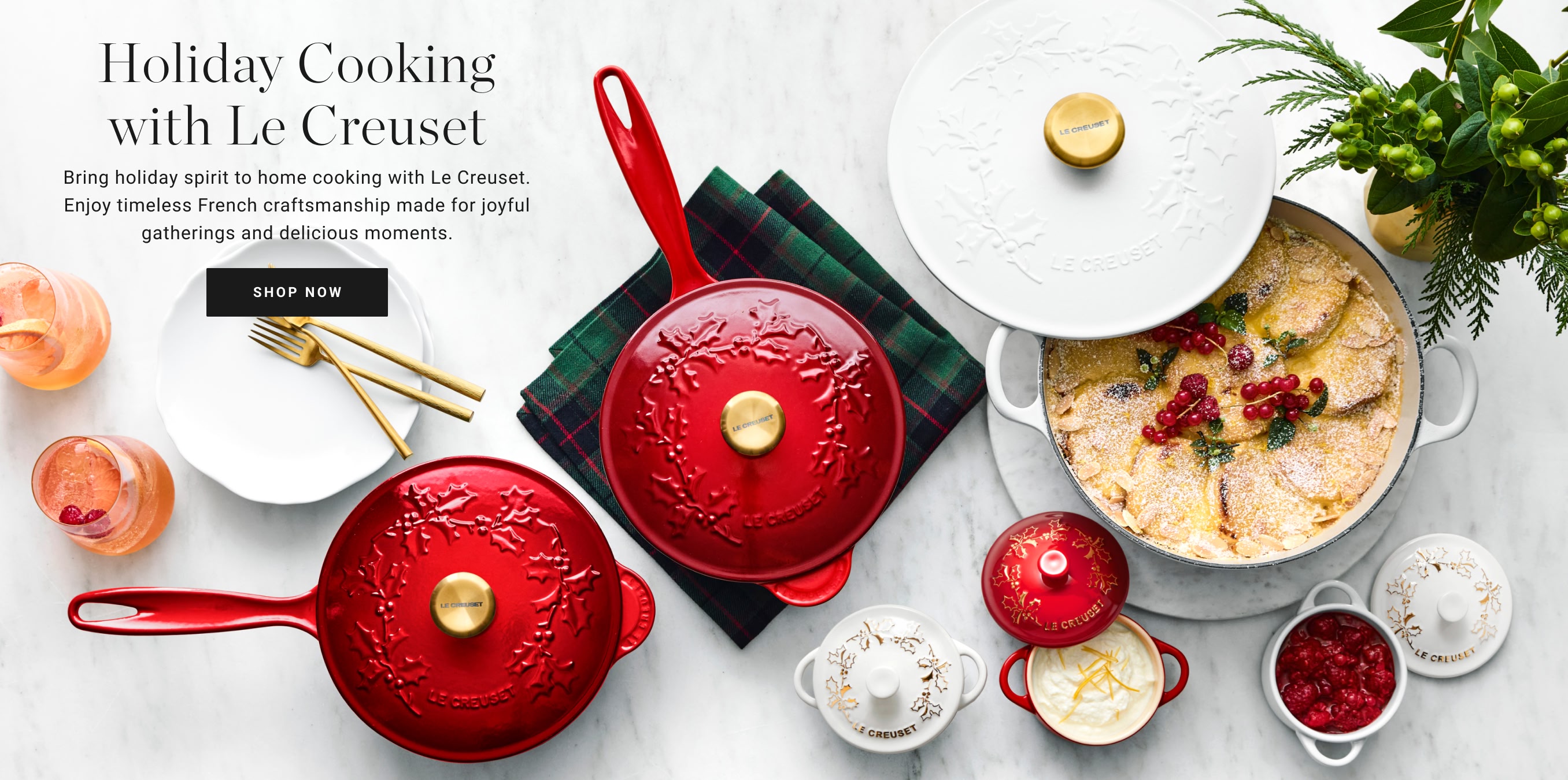 Holiday Cooking with Le Creuset
