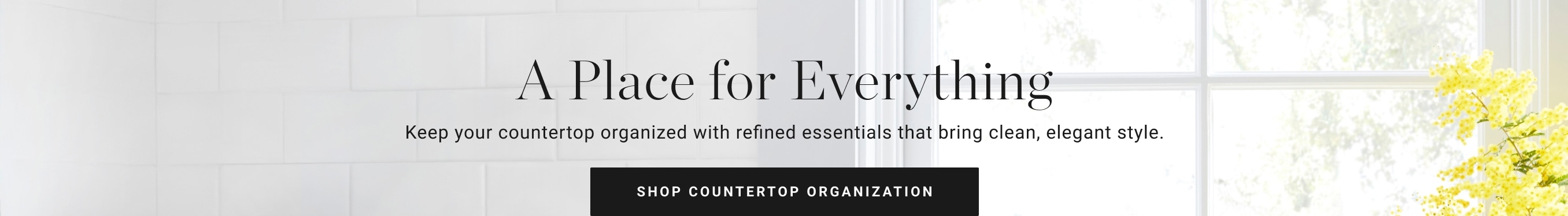 Shop Countertop Organization