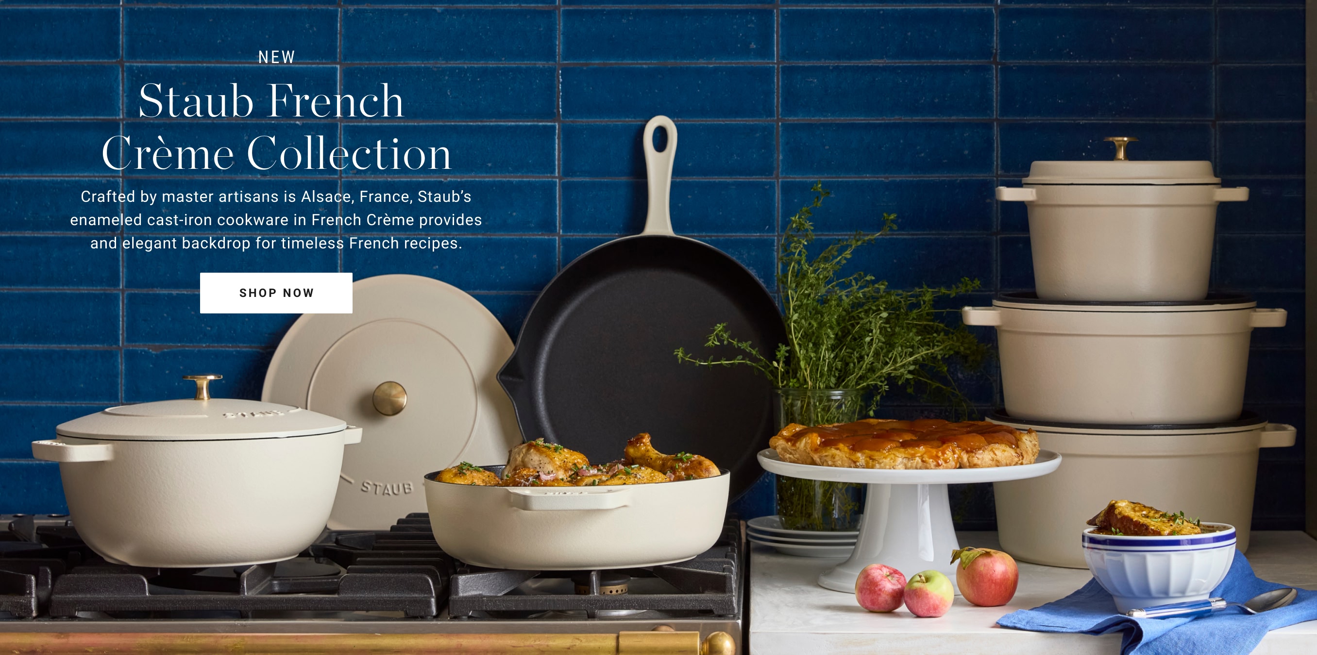 Shop Staub French Cr&egrave;me Collection