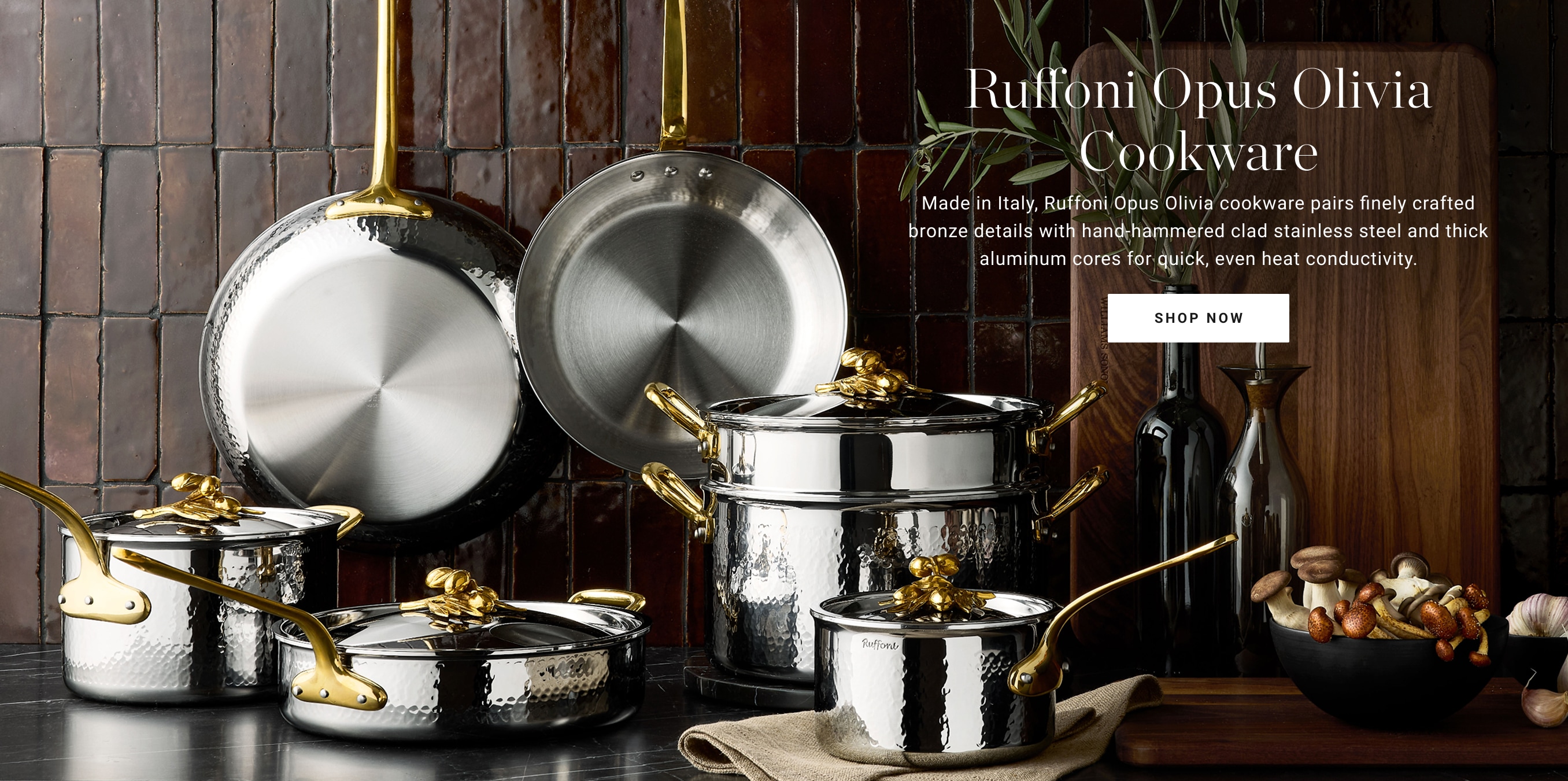 Shop Ruffoni Opus Olivia Cookware