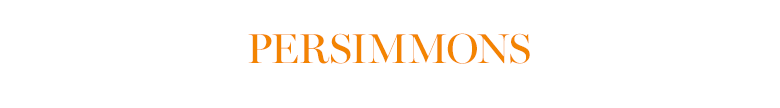 Persimmons