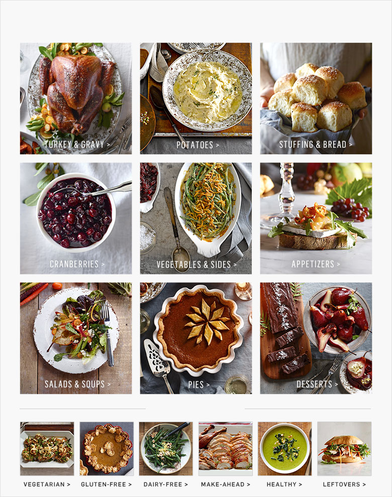 Thanksgiving Dinner Recipes And Party Ideas Williams Sonoma