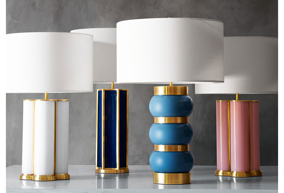 A Brightly Colored Lamp