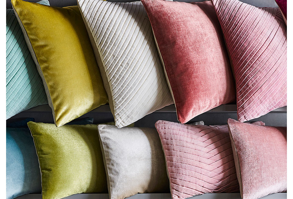 A Few Vibrant Throw Pillows