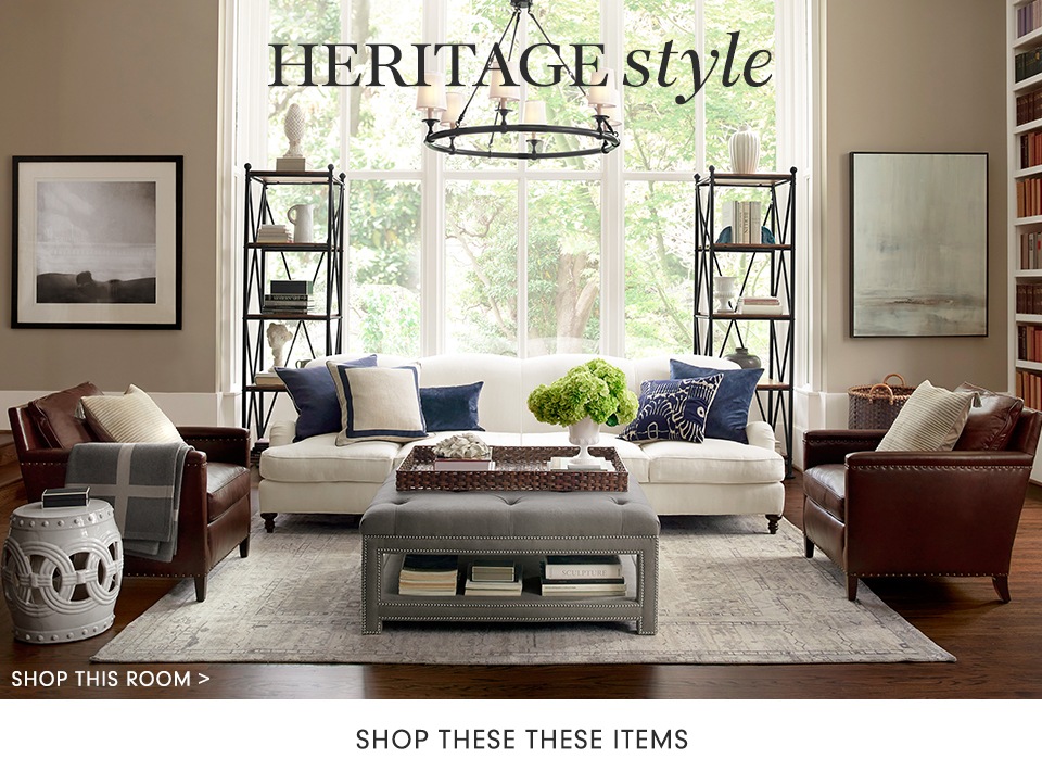 Heritage Style Furniture Collection Williams Sonoma