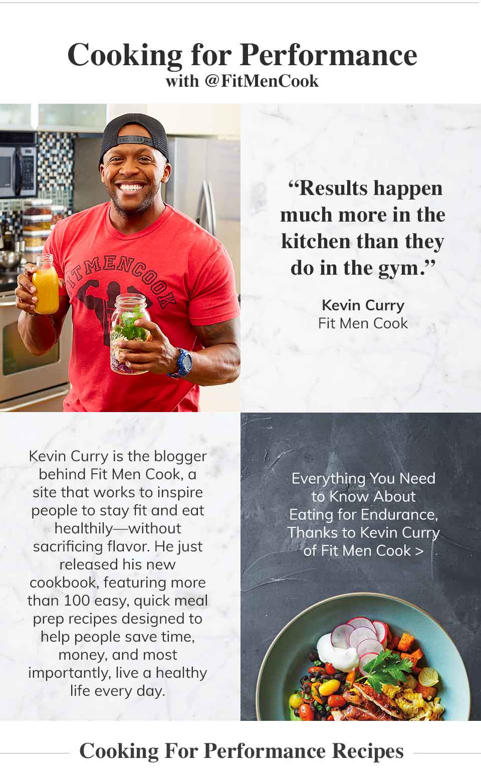 Cooking for Performance with @FitMenCook