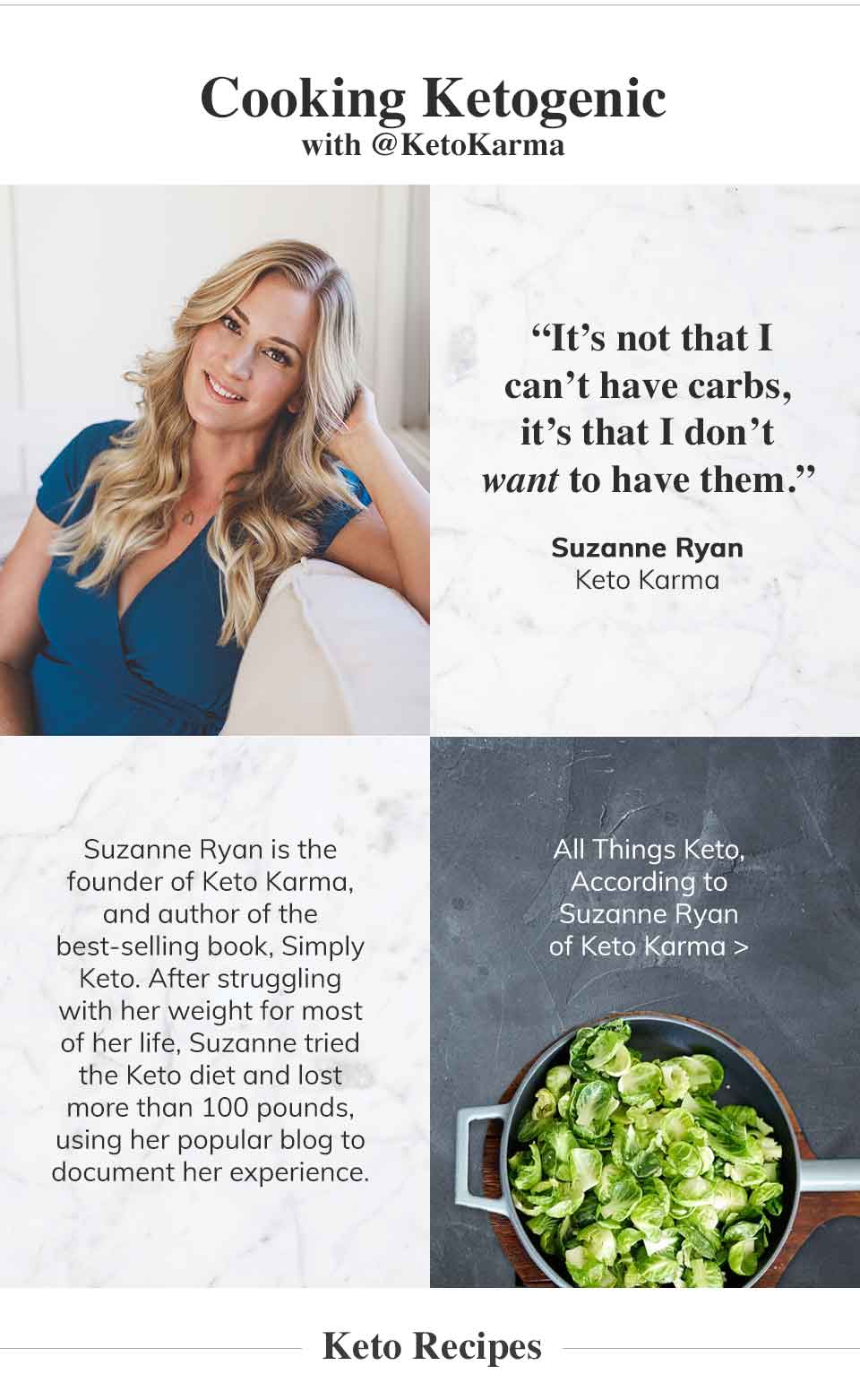 Cooking Ketogenic with @KetoKarma