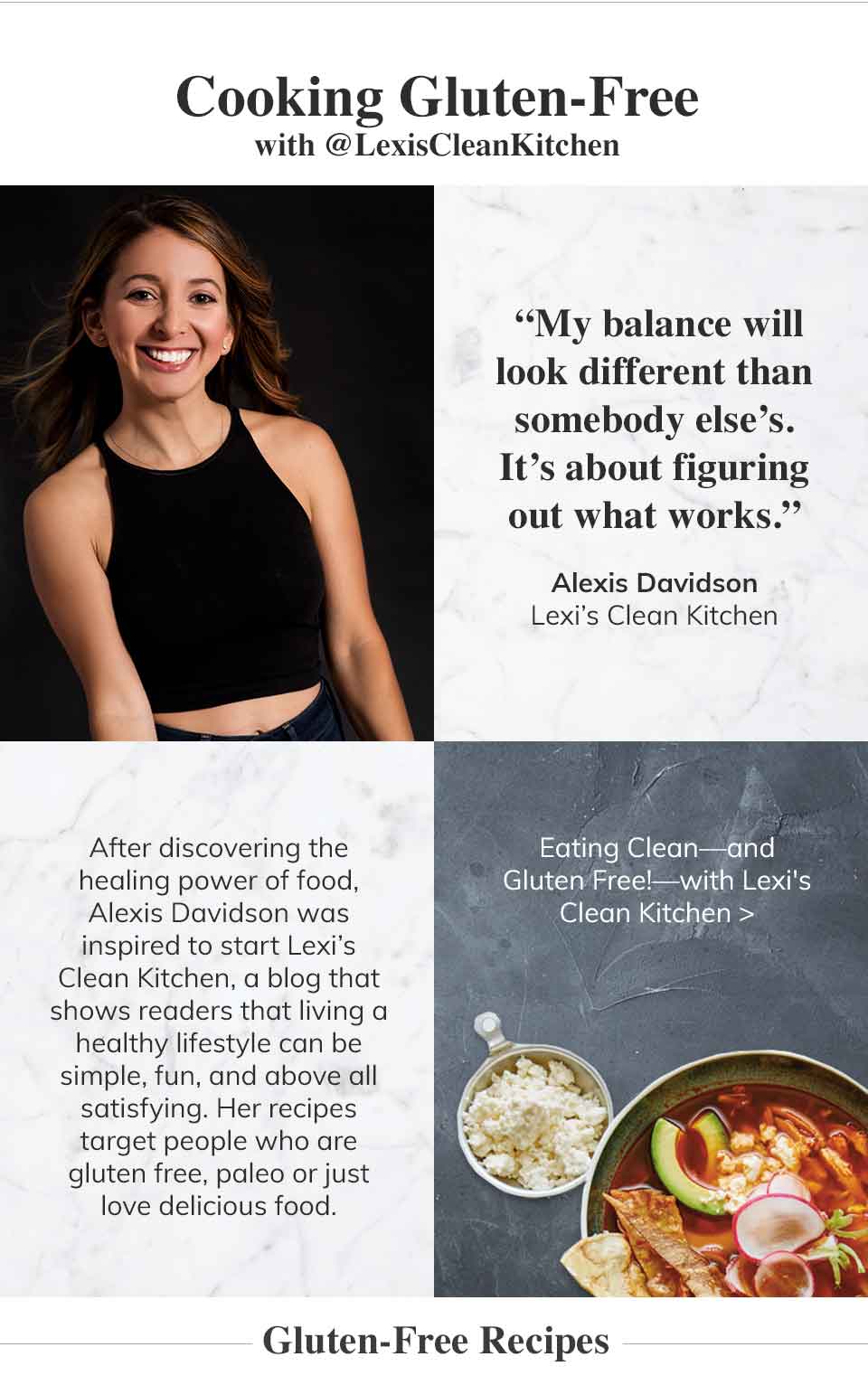 Cooking Gluten-Free with @LexisCleanKitchen