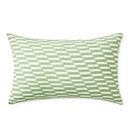 AERIN Outdoor Printed Hampton Ikat Lumbar Pillow