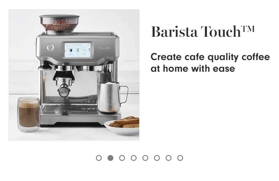 Breville Bes880bss Barista Touch 