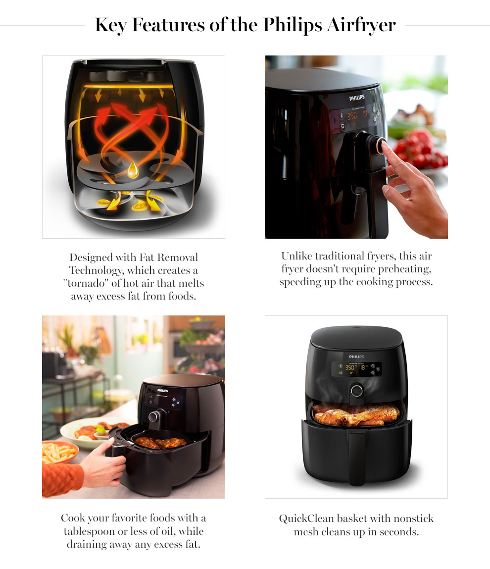 Philips Airfryer with TurboStar Avance Williams Sonoma