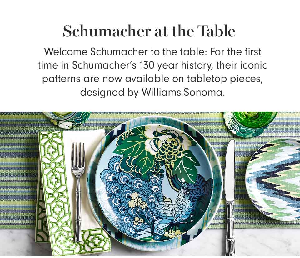 Schumacher at the Table