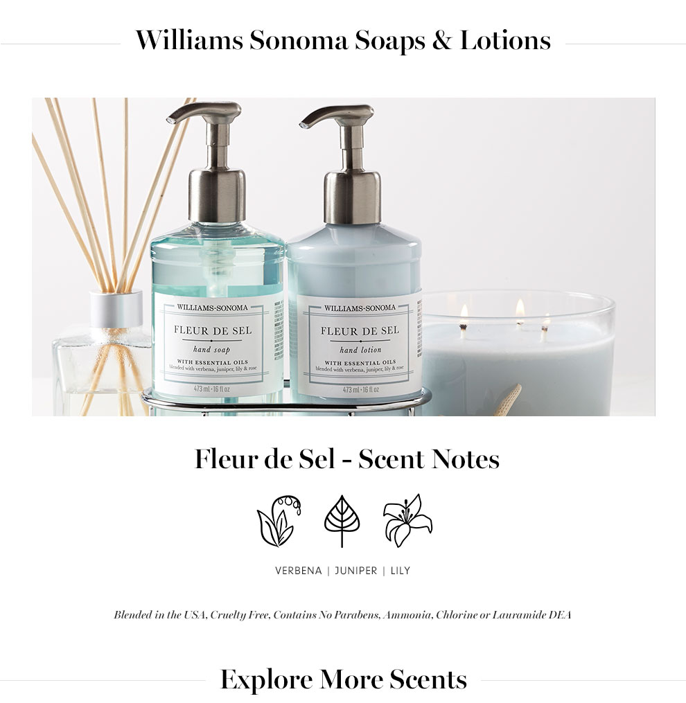 Williams Sonoma Fleur de Sel Hand Soap Refill, 68oz. Williams Sonoma