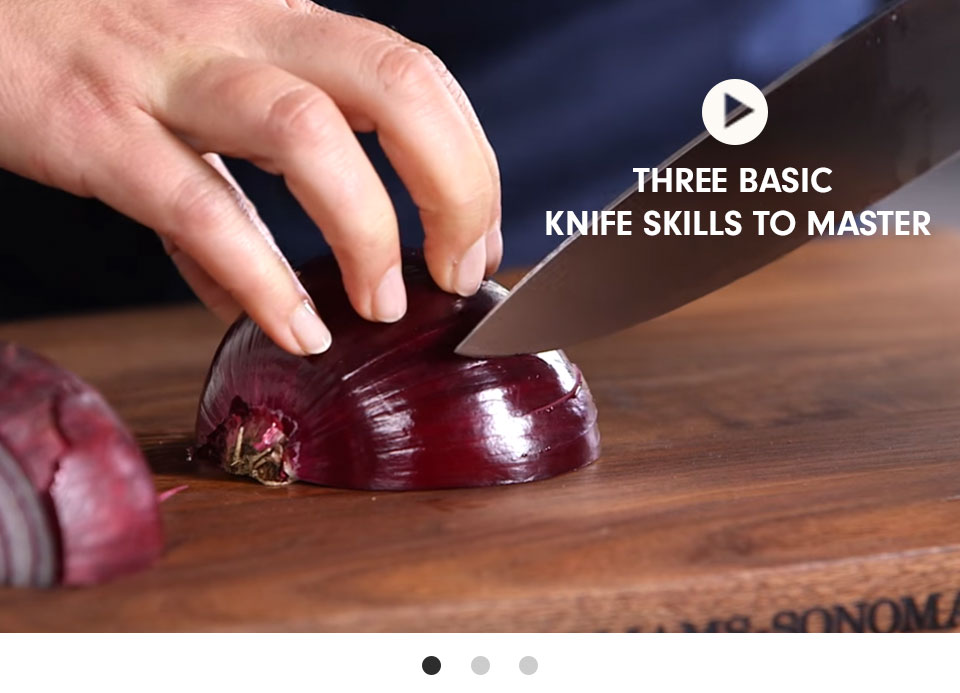 3 Basic Knife Skills to Master