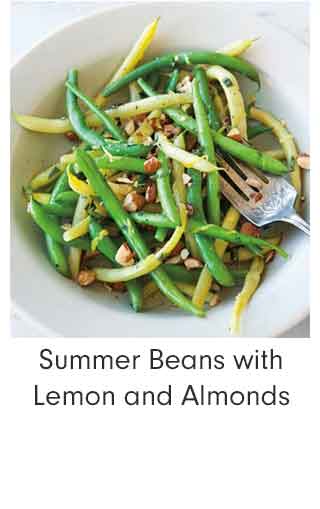 Summer Beans with Lemon and Almonds